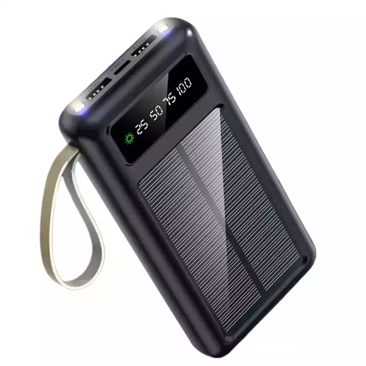 20.000 mAh Güneş Enerjili Powerbank | Yeni Versiyon