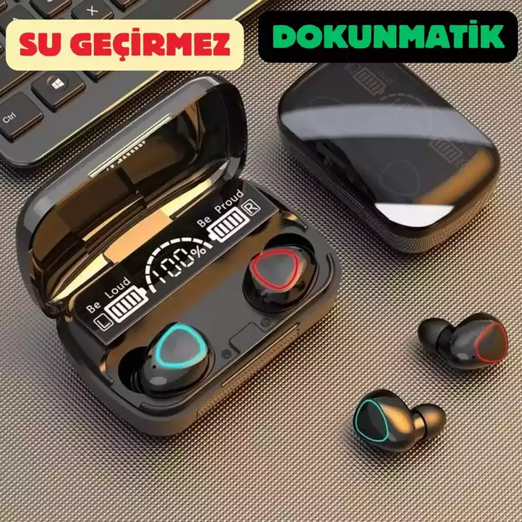 Powerbank'li Kablosuz Kulaklık  - 2