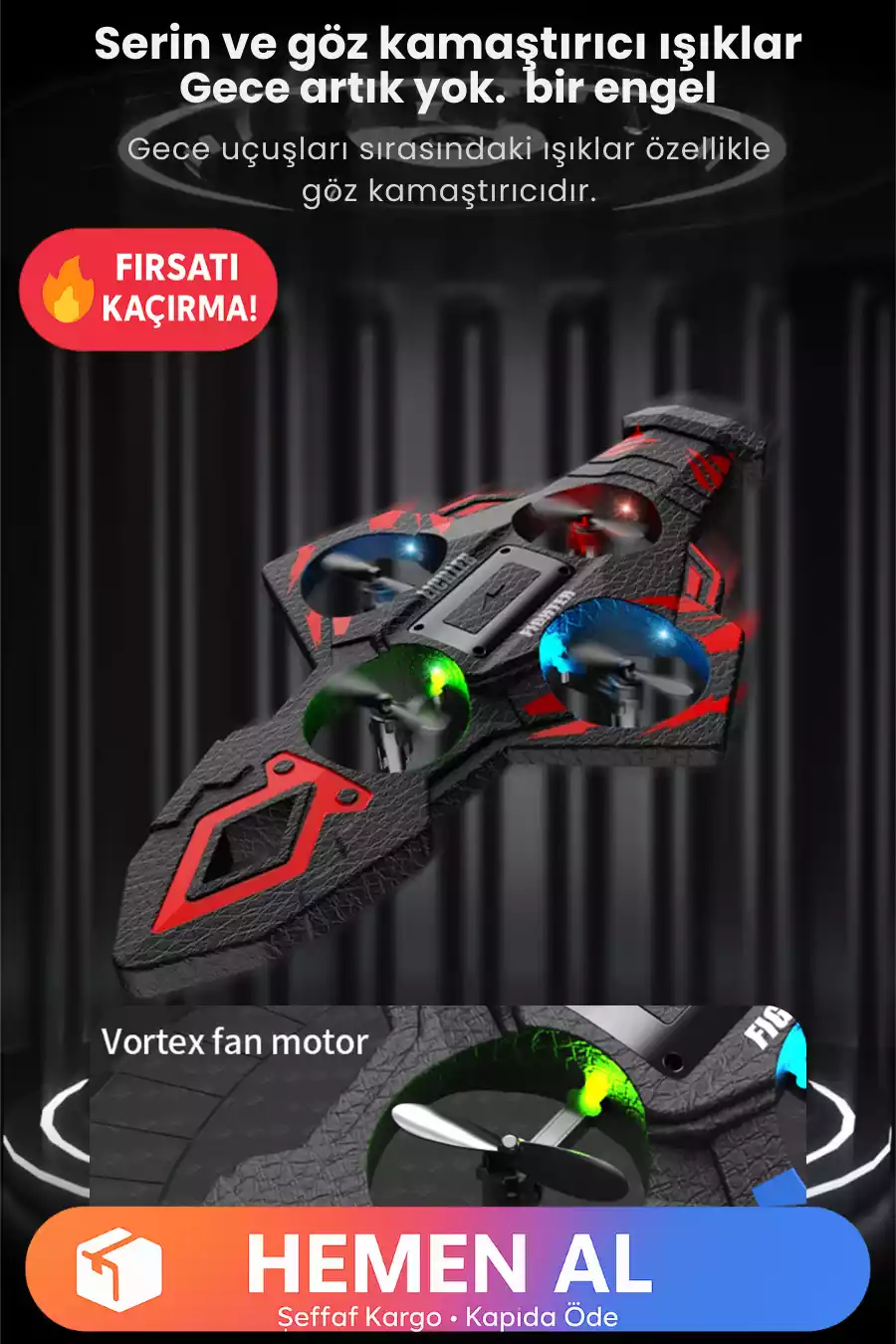 F199 SÜPER JET DRONE  🔥BU GÜN AL ⚡2 BATARYALI 🔋 - 7