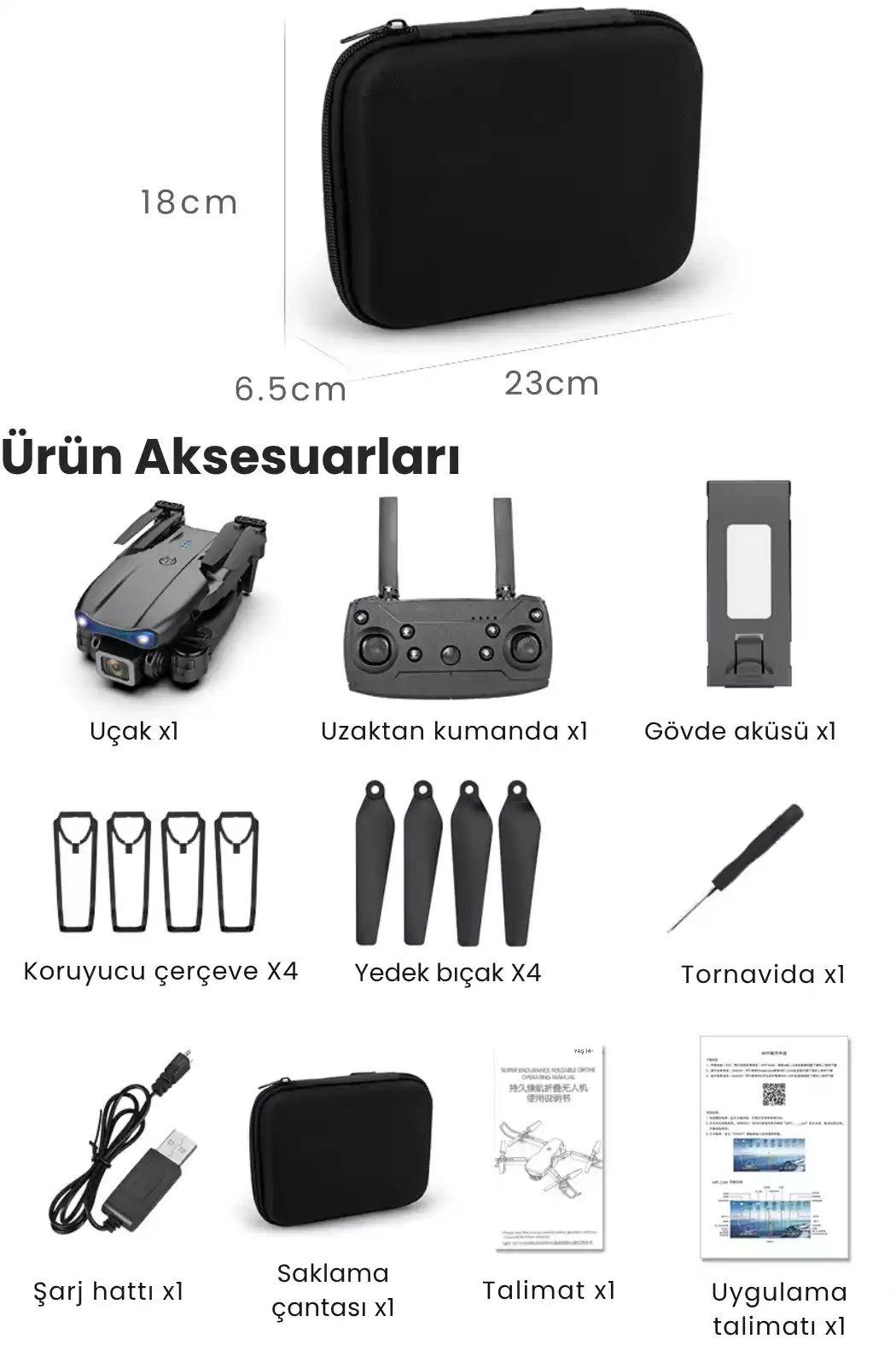 PROFESYONEL KAMERALI DRONE - 8